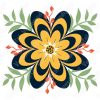 Bonita flor para diseños vectoriales de adornos