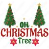 Árbol de Navidad texto Vectores