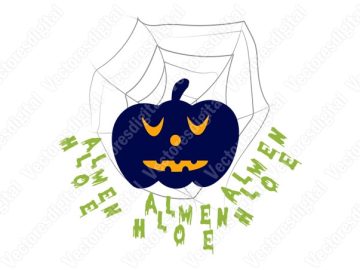 Calabaza de halloween Vectores