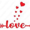 Diseños vector de amor