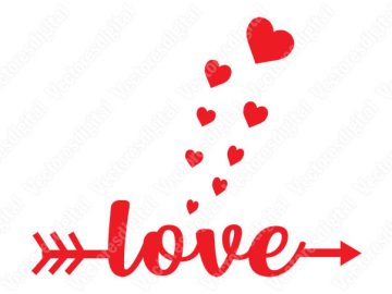 Diseños vector de amor