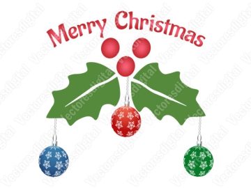Esferas de Navidad Diseños Vectores