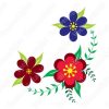 Flores Diseños Vectores