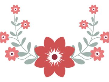 Flores San Valentin Diseños Vectores