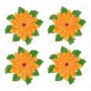 Flores amarillas Diseños Vectores