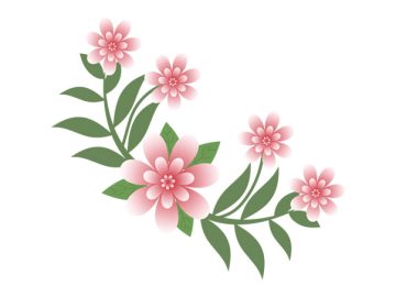 Flores para diseños vectoriales