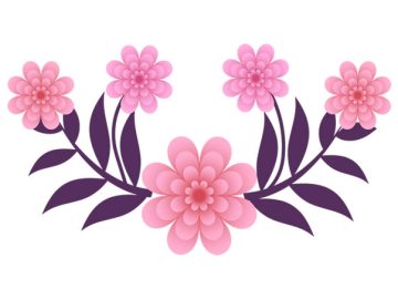 Flores vector