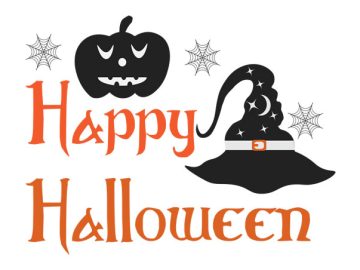 Happy Halloween Lettering, Vector Designs