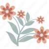 Ilustración Flor Vector