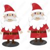 Papa noel feliz Navidad Diseños Vectores