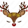 Reno Navideño Diseños Vectores