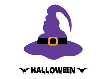 Sombrero de Halloween Vectores