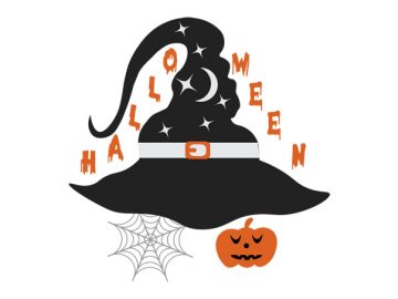 Sombrero de halloween Vectores