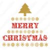 Texto de feliz Navidad Vectores