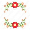 Vectores Flores para tarjetas