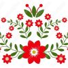 Vectores Flores rojas