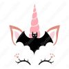 Vectores de Unicornio murciélago