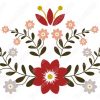Vectores flores tarjetas