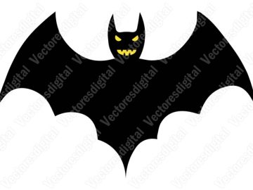 Vectores murciélago de Halloween