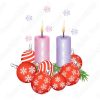 Velas de Navidad Vectores