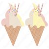 helado de crema, Diseños Vectores